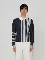 Daniel W Fletcher Side Stripe Sweater - Archive Clothing