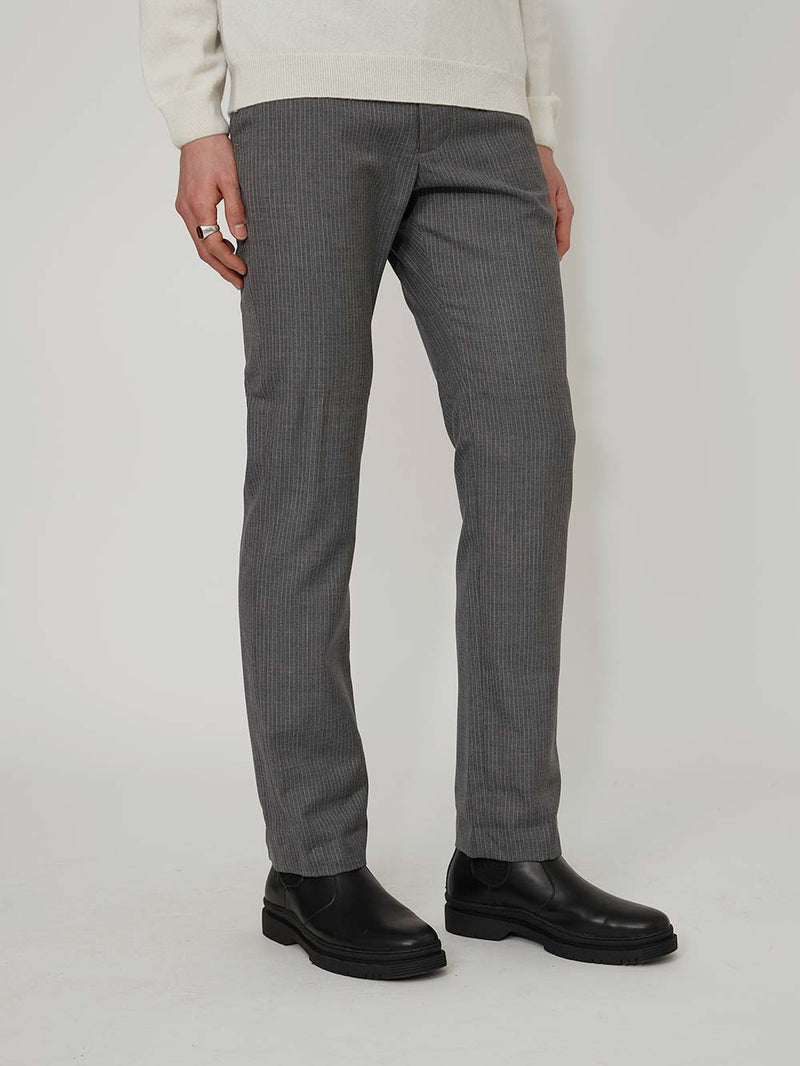 Daniel W Fletcher Stripe Tailored Trousers - Archive Clothing