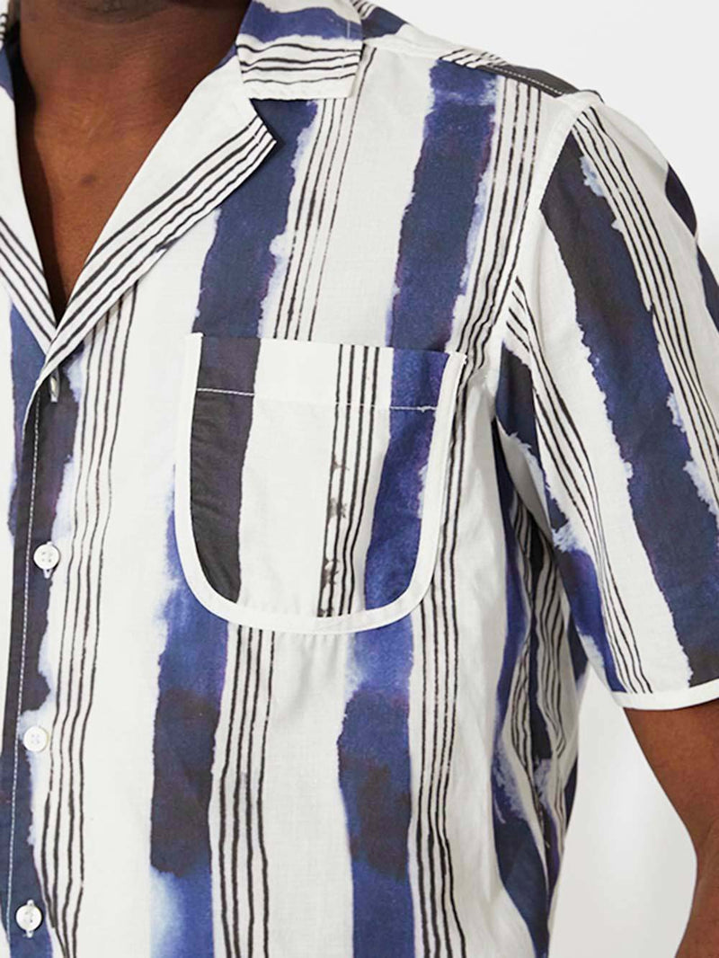 Daniel W Fletcher Bold Stripe PJ Shirt - Archive Clothing