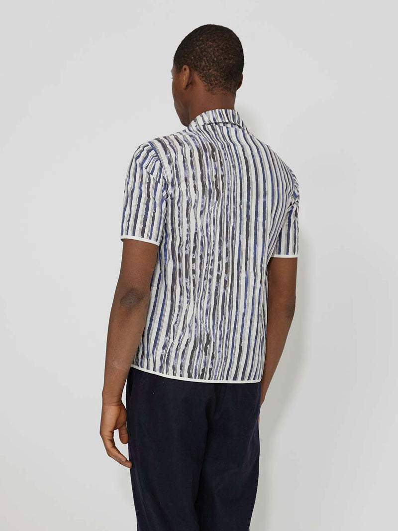 Daniel W Fletcher Slim Stripe Shirt - Archive Clothing